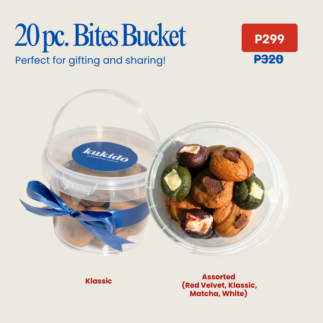 Cookie Bites Bucket (20pcs)