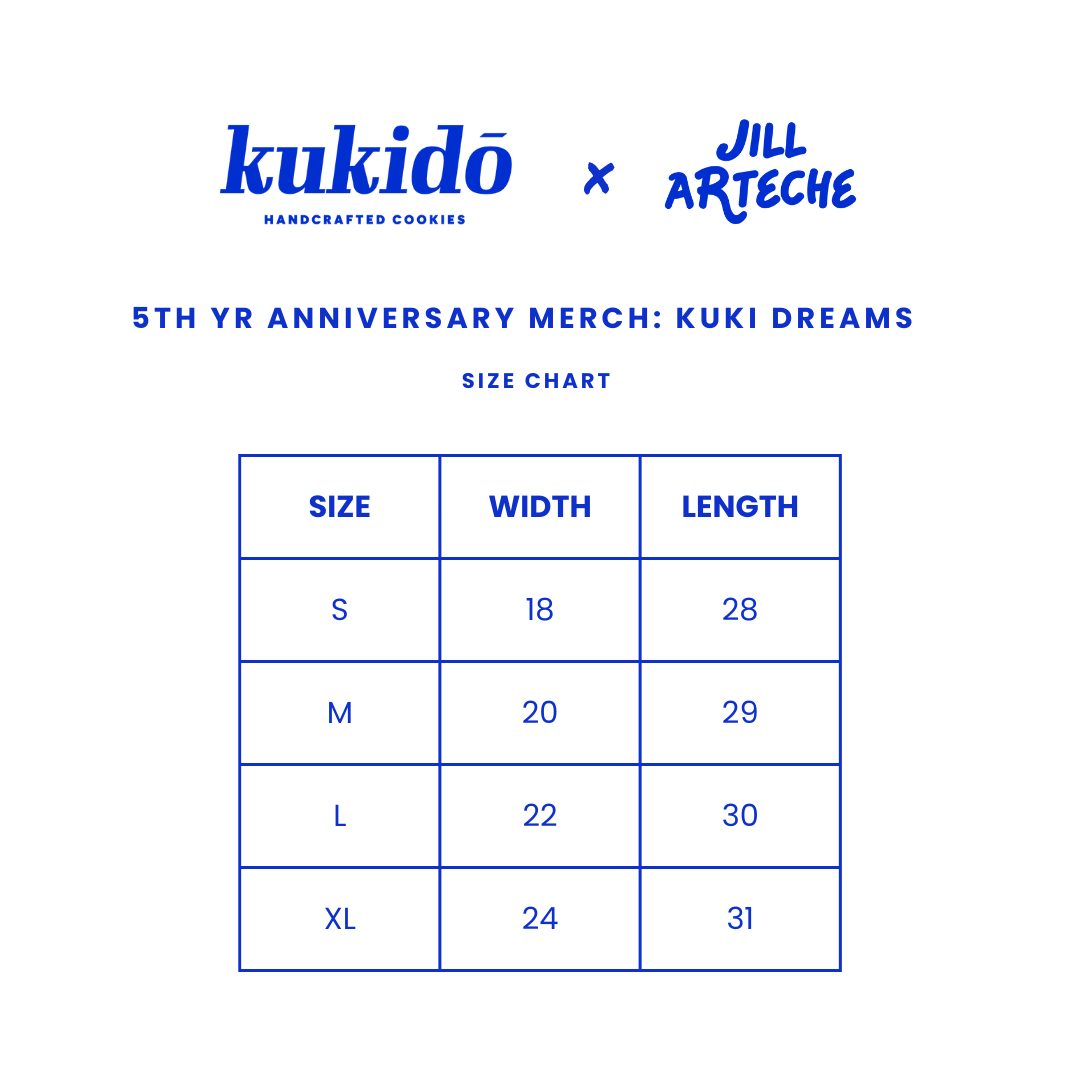 5th Year Anniversary Special: KUKI DREAMS SHIRT + FREE COOKIE!