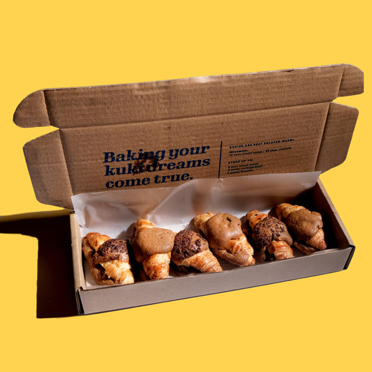 Mini Cookie Croissant (box of 6)