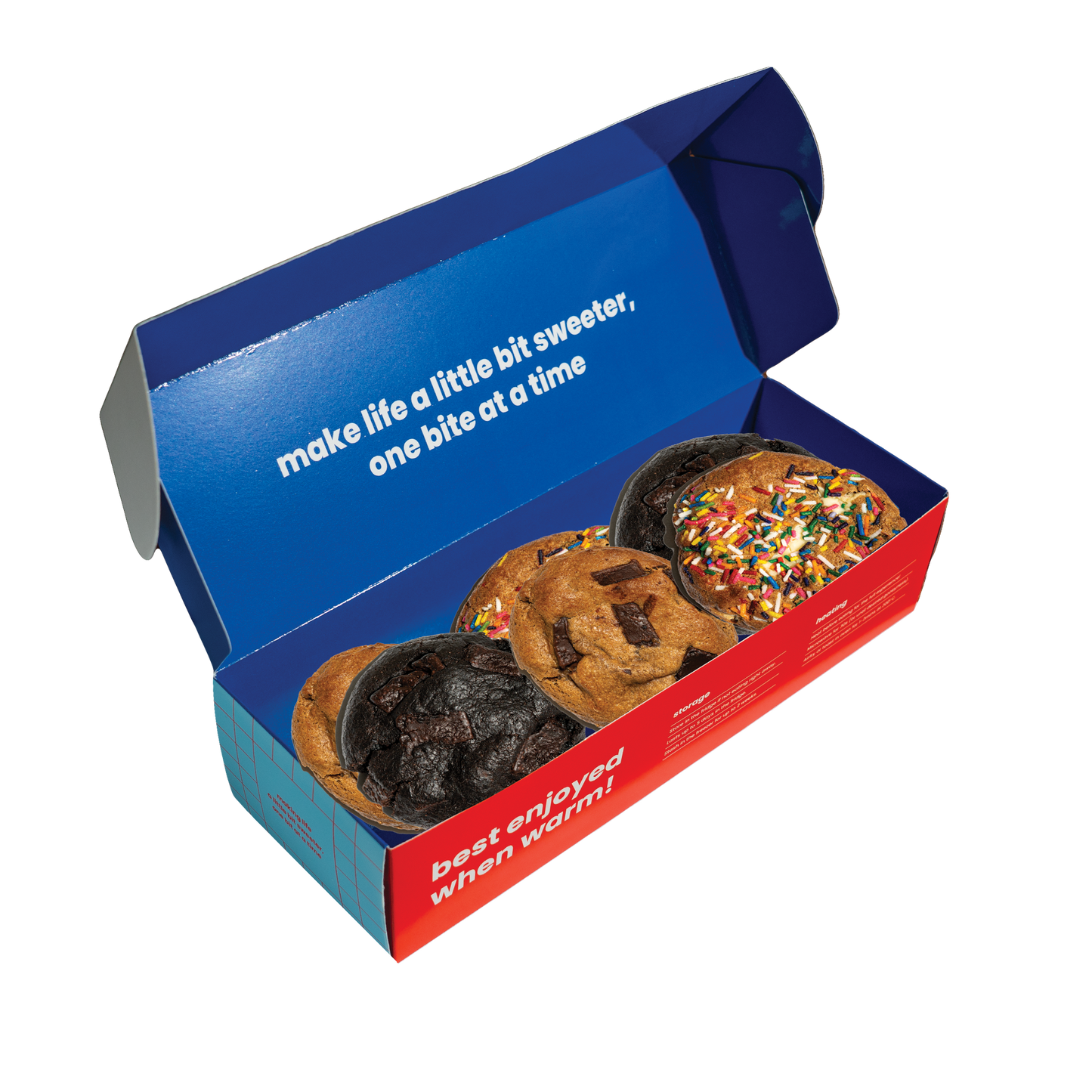 Mix & Match Cookie Box of 6 (Regular - 80g)