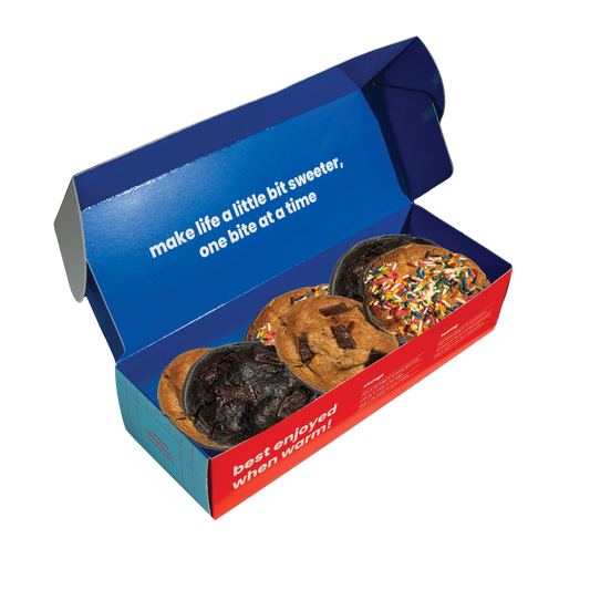 Mix & Match Cookie Box of 6 (Regular - 80g)